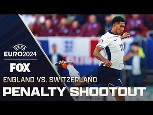 "England vs Switzerland Penalty Shootout Euro 2024 | Full Highlights & Dramatic Moments"