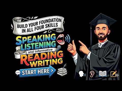Master the Four Skills of English | Speaking, Listening, Reading, Writing