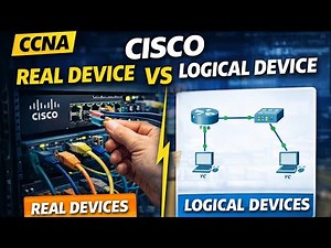 CCNA Bangla | Day 12 | Cisco Real Device vs Logical Device | CCNA 200-301 Complete Course 2025