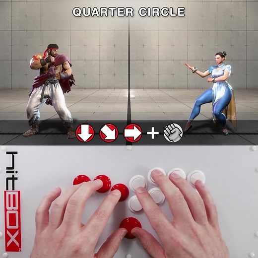Detailed quarter circle tutorial on #HitBox! #StreetFighter6 #SF6 #スト6 #HowToHitBox | Hit Box Arcade