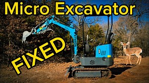 Repairing my mini excavator: 5 parts that constantly break