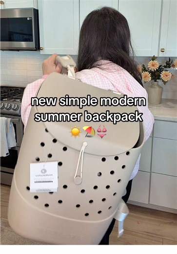 The easiest way to carry all your beach, pool, sports, boat, and summer necessities 👏🏼 this new waterproof backpack is going to be my new go to mom bag all summer long to carry everything without getting sore arms and my stuff falling out everywhere 🤣 linked below because these will 100% sell out!! ⛱️🎒 #waterproofbag #poolday #summeressentials #beachbag #mombag @Simple Modern