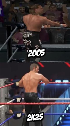 SvR Sweet Chin Music vs WWE 2K25 #shorts