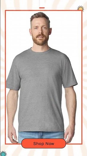 Gildan - SoftStyle® Midweight No Label T-Shirt
