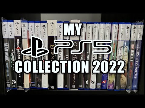 my ps5 collection in 2022