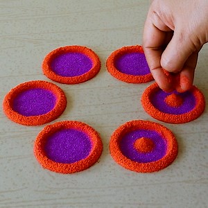 260K views · 4.1K reactions | Easy & Simple Rangoli Designs | Easy & Simple Kolam Designs | Awesome Rangoli | Facebook