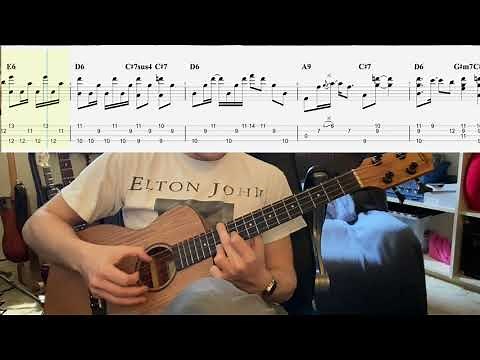 Shape Of My Heart (Solo Bass Arrangement with Tab and Sheet Music)