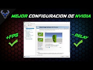 Como configurar el PANEL de CONTROL de NVIDIA / Mejores settings