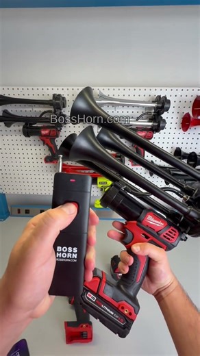 Milwaukee Boss Train Horn - 150DB Beast Mode