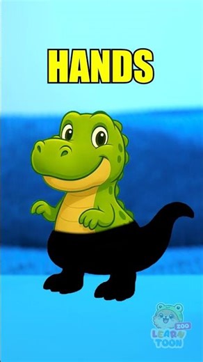 🧩 Help the Dinosaur Find His Body Pieces! Fun Learning Game 🦖 #Kids #Shorts