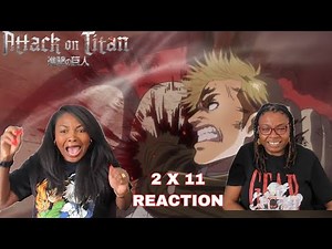 PLEASE NO!! Attack on Titan Season 2 Episode 11 REACTION! Charge