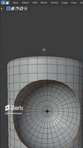 Secret Selection trick in Blender for sharp edges easy way #blenderustad