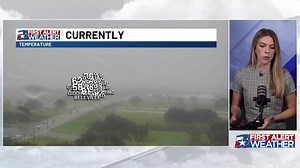 Monday Afternoon Weather Update: Heavy rain and gusty winds are moving across the Brazos Valley. Here's the latest on the temperatures and rain in our neck of the woods! | Meteorologist Berkeley Taylor