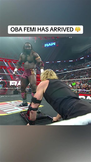Oba Femi is far from done dealing with The Vision #WWERaw #WWEonNetflix