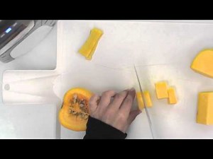 Chef Plus - Crema de calabaza con sofrito de puerros y cebolla - Recetas robot cocina