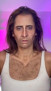 1.2M views · 7.4K reactions | A mini tutorial of turning myself into Nicolas Cage ✈️ | Tasha Caroline | Facebook