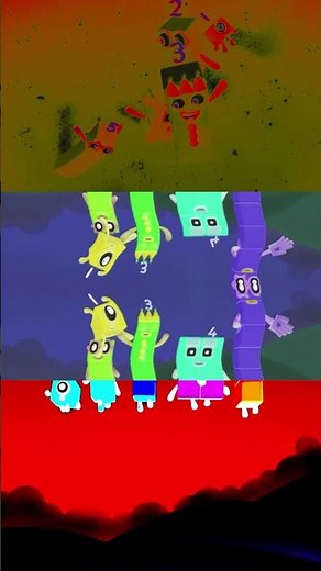 The Number Blocks Intro Logo Effects | Sponsored by Gamavision Csupo Effects with VFX Remix