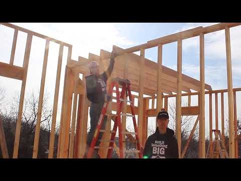 Day 60 of Home Building - Installing Ceiling Joists
