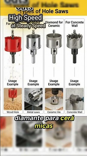 tipos de brocas y sus funciones.