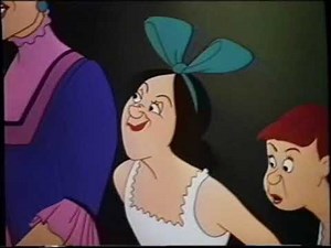 The Cinderella franchise but only when Drizella Tremaine are on screen [VHS Capture]
