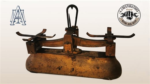 Vintage Avery scale restoration to like new condition