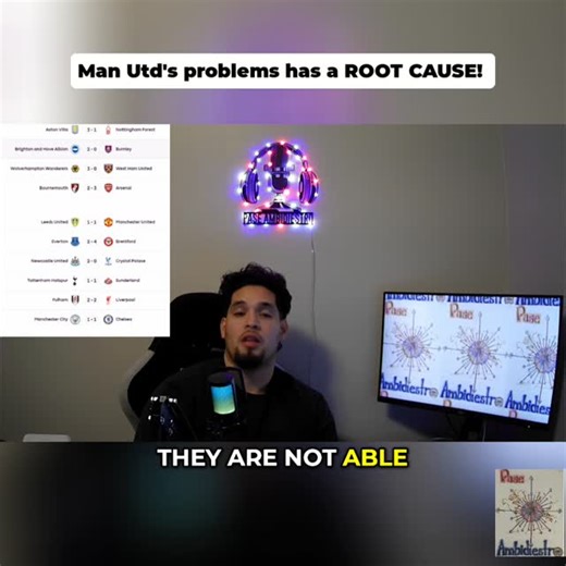 PaseAmbidiestro on Instagram: "Man United struggles to adapt. Change is constant. Some problems linger. Time to assess the root. Adapt or fall behind. #ManchesterUnited #SoccerAnalysis #FootballStrategy #ChangeManagement #Leadership #SportsReels"