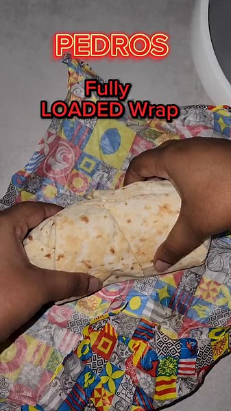 Delicious Pedros Chicken Fully Loaded Wrap Review