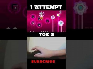 TOE 2 completed on first attempt #geometrydash #gdupdate #gd #gaming