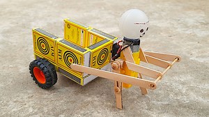 How to make a robot pulling matchbox rickshaw at home from DC motor Thanks for Watching the Video *** Product Links for DIY Projects (Affiliate links) *** RC Rock Crawler Car https://amzn.to/3BKyGNi 100W Glue Gun with Glue Sticks https://amzn.to/3l5VSzF BO Geared Motor with Wheels https://amzn.to/3rD6IOW Soldering Iron Kit https://amzn.to/3BPMO8e Cutting Mat Double sided https://amzn.to/37ixyTj X-acto Knife https://amzn.to/3BEudM2 Cordless Drill Driver Kit with 24 accessories https://amzn.to/3l2