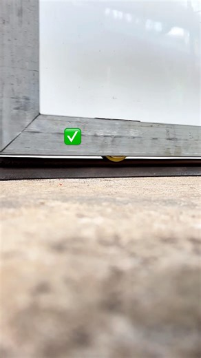 Rarely known!!! nice and neat gate wheel installation #shorts