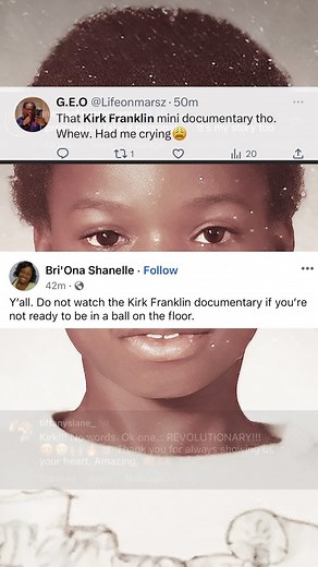 “I’m extremely grateful for the amount of comments, texts and calls from those who have been touched by the doc. I’m amazed that so many have similar stories #thisisus” | Kirk Franklin