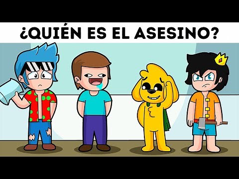 ¿QUIÉN ES EL ASESINO? 😱🔪 ¿PUEDES ADIVINARLO? | MIKECRACK MURDER MISTERY #16