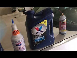 2004 Cadillac SRX Trans fluid change and Lucas Transmission fix.