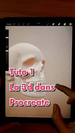 Tuto 1 sur l'Utilisation de la 3D dans Procreate