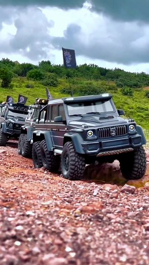 RC Truck and Car Light Show with G Wagon | RC4WD