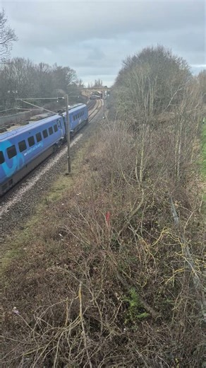 Lumo Trains Class 803 803002 Passing Cramlington With A Loud 2 Tone