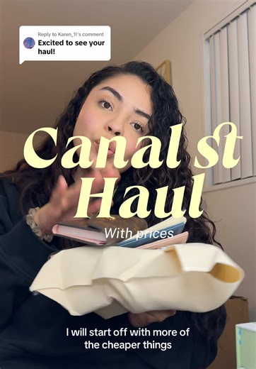 Exciting Purse Haul from Canal Street NYC