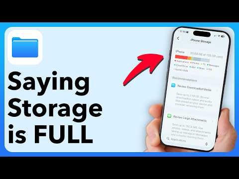 Your iPhone Keeps Saying Storage Full Because Nobody Told You This