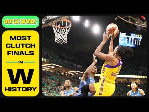 The star-studded 2016 WNBA Finals was just as clutch as it was controversial | Quick Work