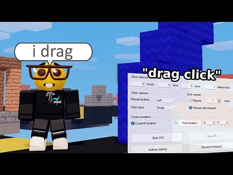 how to click "faster" in roblox bedwars..🤓