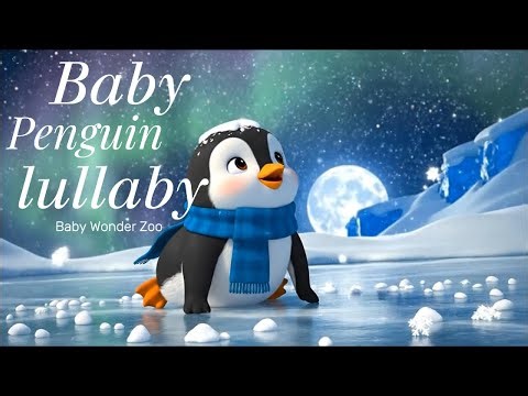The Little Penguin's Bedtime Lullaby | Baby Sleep Music | Baby Wonder Zoo