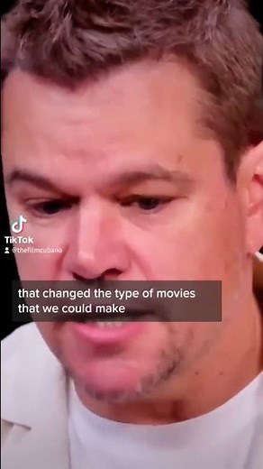 Matt Damon Explains Why Cinema Is Dead