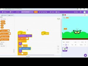 Build a Game In Scratch With Sound and Score! | Fun Scratch Tutorial To Catch A Butterfly!