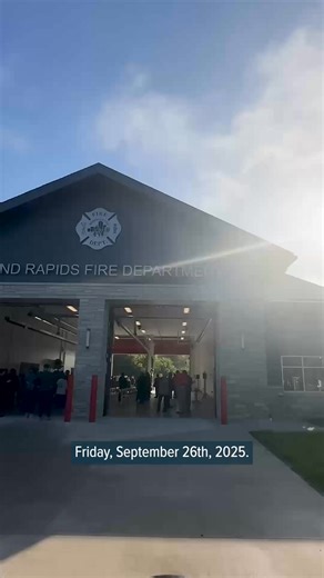 🔗: https://l.mlive.com/tw3tr7 Grand Rapids' new Kendall Street Fire Station at 4044 Kalamazoo Ave. SE on Friday, Sept. 26, 2025. This is the first new station to be built in the city in 37 years. The $8 million, 12,600-square-foot, two-bay facility features a drive-through apparatus bay, private living quarters with individual dorm rooms for firefighters, modern amenities, kitchen/dining areas, and a fitness room. (Joel Bissell | MLive.com) | The Grand Rapids Press