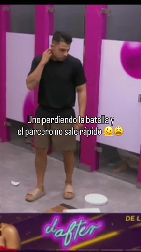 Sudando la gota fría. 😫🤣 #LaCasaDeLosFamososCol #TeamPalau #JuanPalau #LCDLF #Colombia