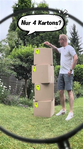 Ein ganzer Camper per Post?! 📦🤯 #QUQUQCORE