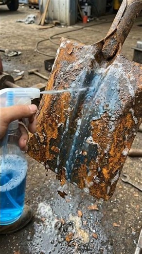 Steel shovel head 🪏🪏💰 Best Rust Cleaning Spray for Homeowners in 2026 🏠