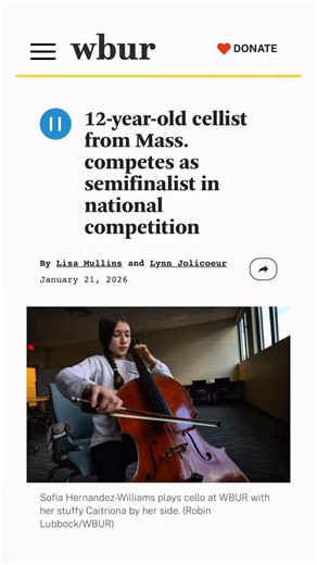 @sofia_c_hernandez_w talks about competing this weekend at @sphinxorg on @wbur with @lynn_jolicoeur! Listen now at WBUR.org or at projectstep.org | Project STEP