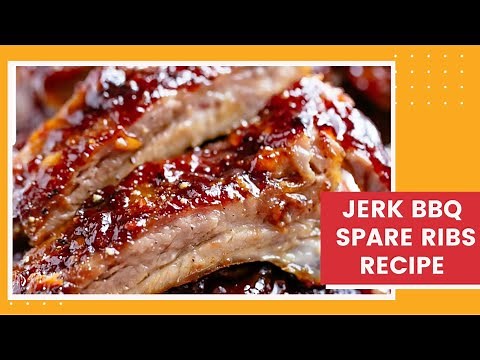 Oven Jerk BBQ Spare Ribs Recipe || Easy to Follow Jamaican Recipe || Whitney's Kitchen Jamaica