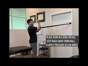 Banded Mobilization to Improve Elbow Flexion | Conquer Movement Physical Therapy | Wilmington, NC